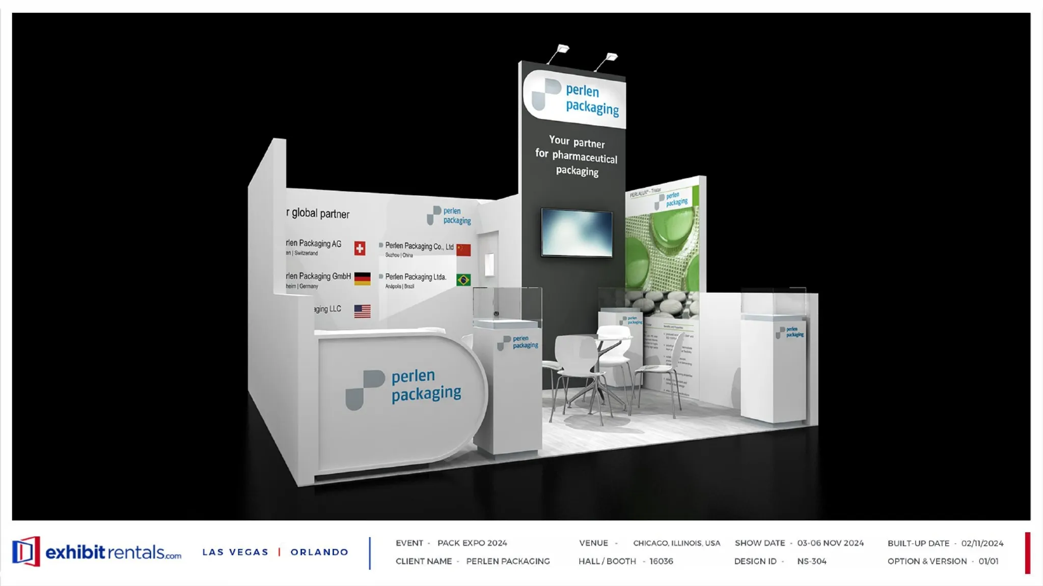 15x15 Peninsula booth design by Exhibit-Rentals